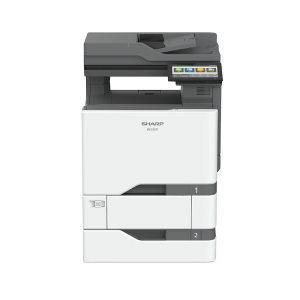 Sharp MXC428F compact color multifunction printer with advanced features